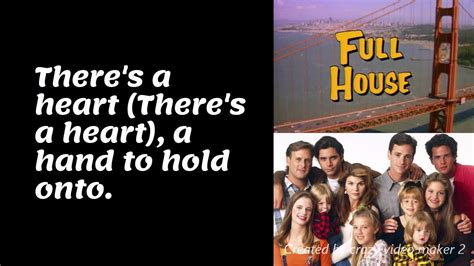 Full House Theme Song Lyrics 